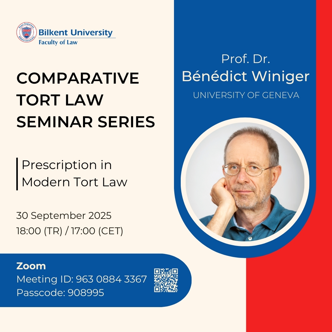 Comparative Tort Law Seminar Series / Prof. Dr. Bénédict Winiger
