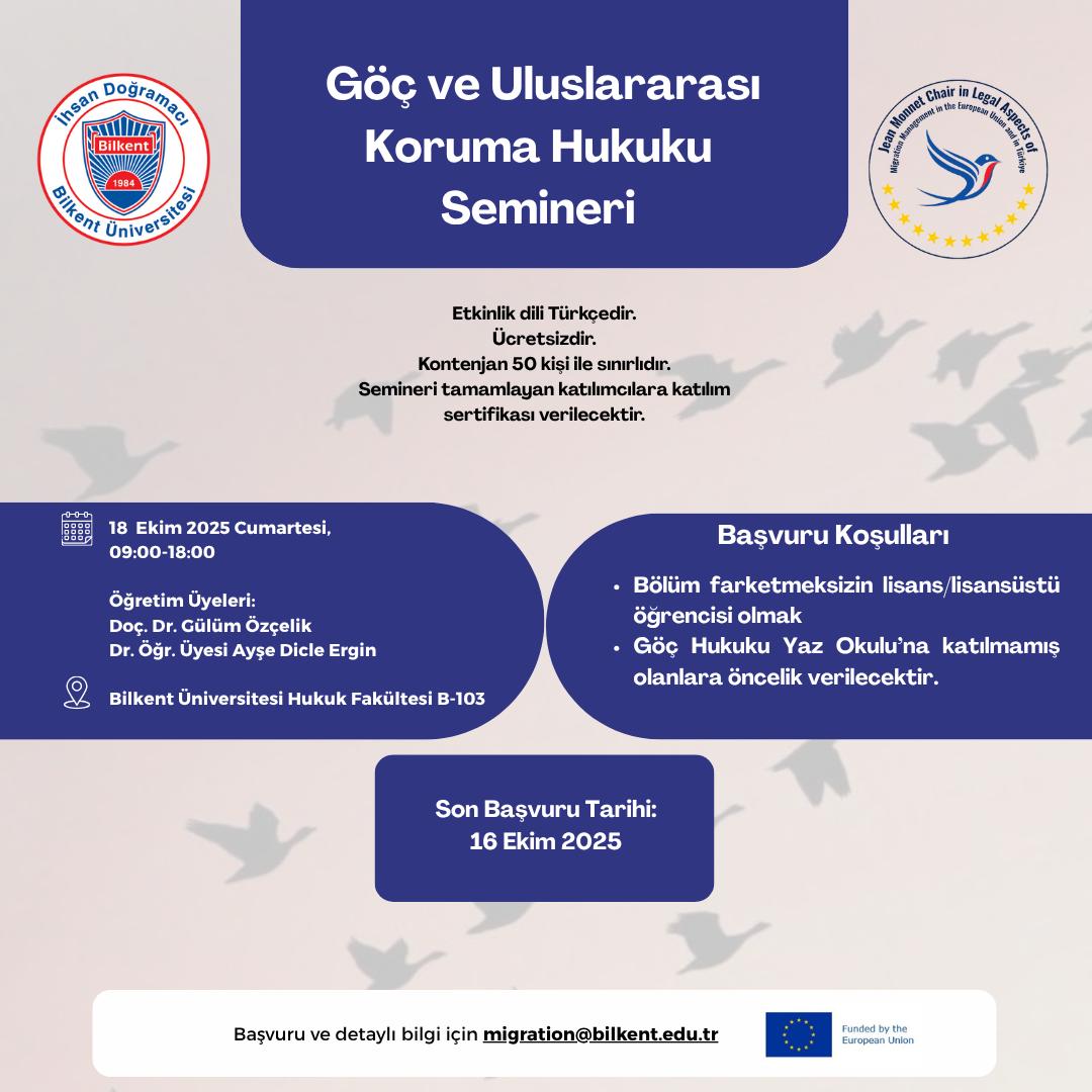Göç ve Uluslararası Koruma Hukuku Semineri