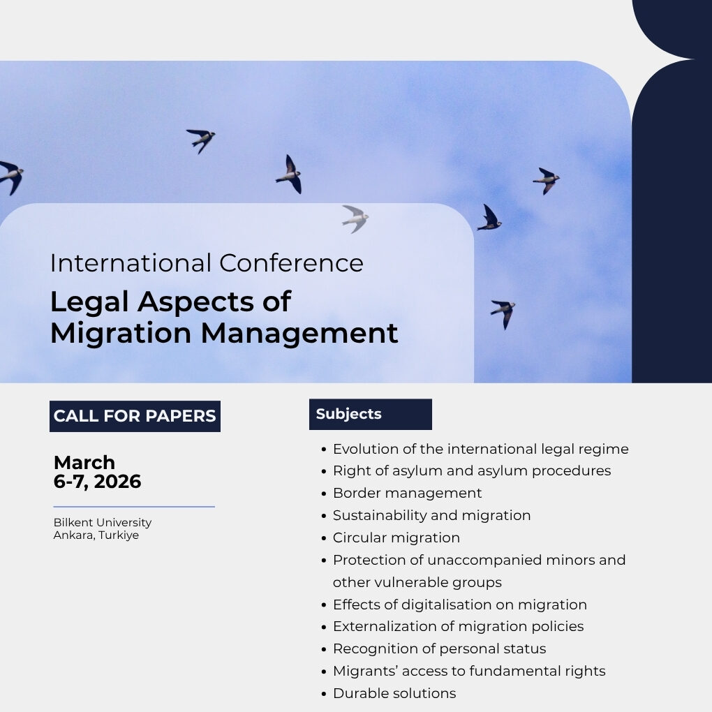Call for Papers – International Conference on Legal Aspects of Migration Management