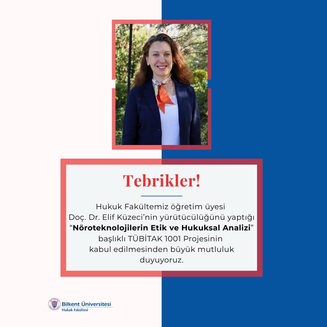 Doç. Dr. Elif Küzeci’nin Yürütücüsü Olduğu TÜBİTAK 1001 Projesi Kabul Aldı!