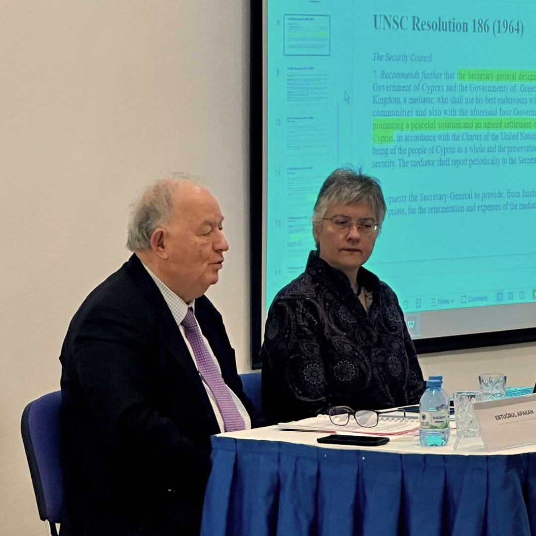 Diplomasi ve Hukuk Seminerleri’nin Üçüncü Oturumu Gerçekleşti!