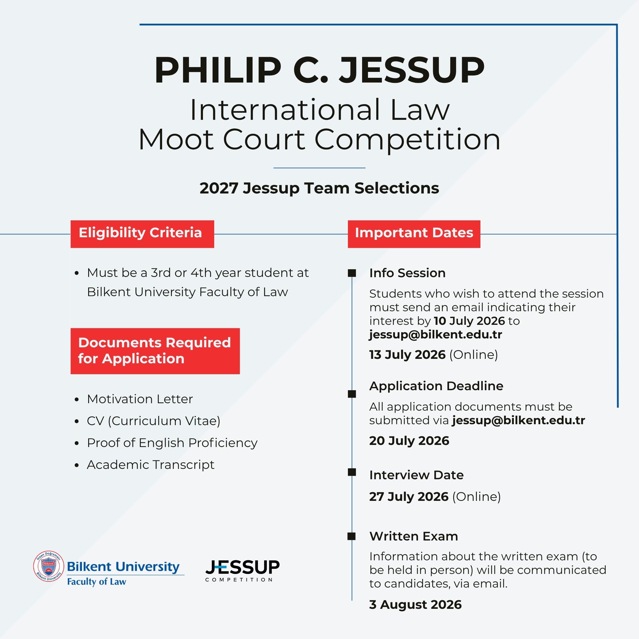 Applications for the 2027 Jessup Team Are Now Open!