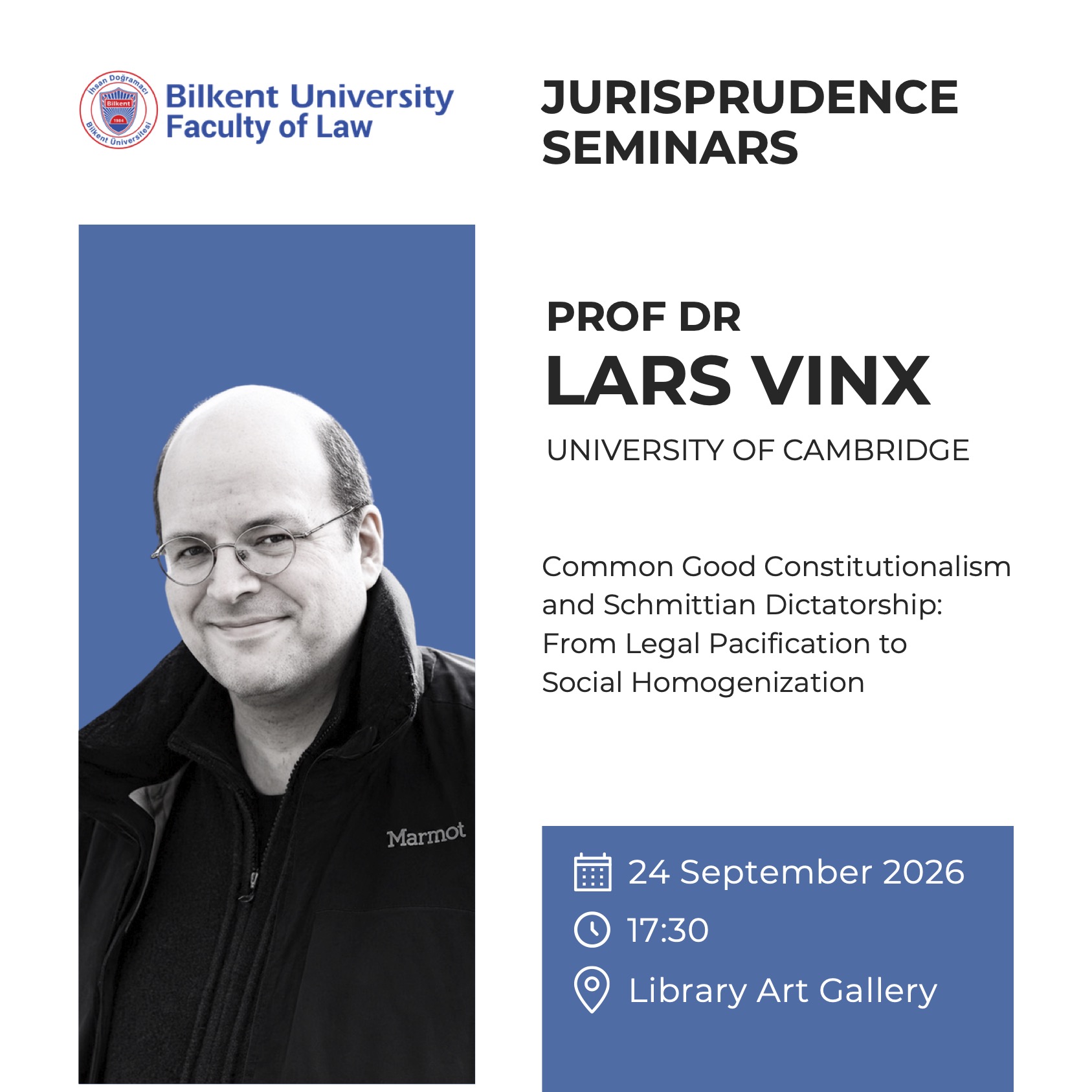Jurisprudence Seminars Series Begins!