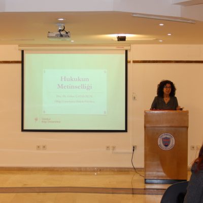 Kamu Hukuku Seminerleri / Hukukun Metinselliği (Doç. Dr. Gökçe Çataloluk)