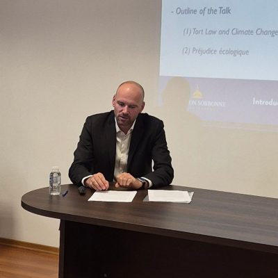 Comparative Tort Law Seminar Series / Prof. Dr. Jonas Knetsch