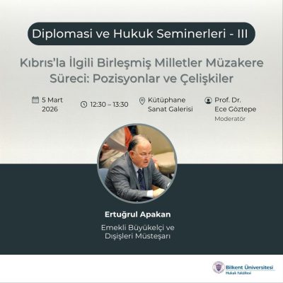 Diplomasi ve Hukuk Seminerleri Devam Ediyor!