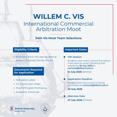 Applications for the Vis Moot Team Are Now Open!